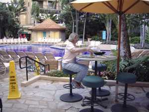 Judy at Breakfast