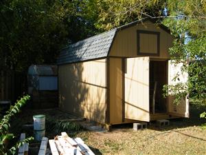 Back corner view