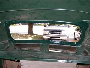 Back Window Painted