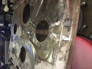 Cuts welded