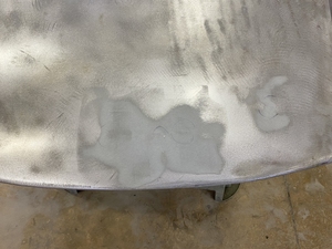 Holes bondoed
