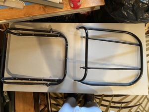 Single seat frame
